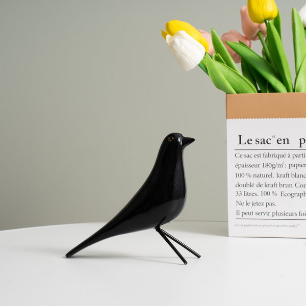 Wooden Modern Minimalist Bird Ornaments