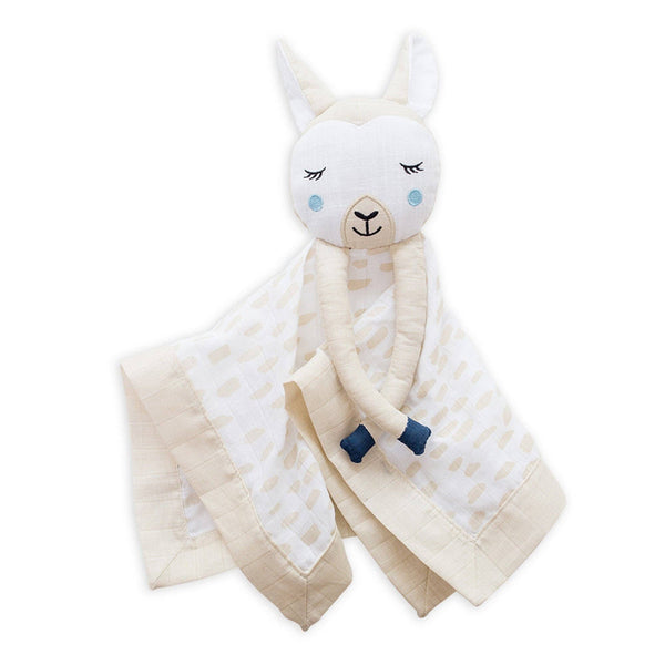 Lulujo Lovey Llama Down Comforter for Kids & Baby