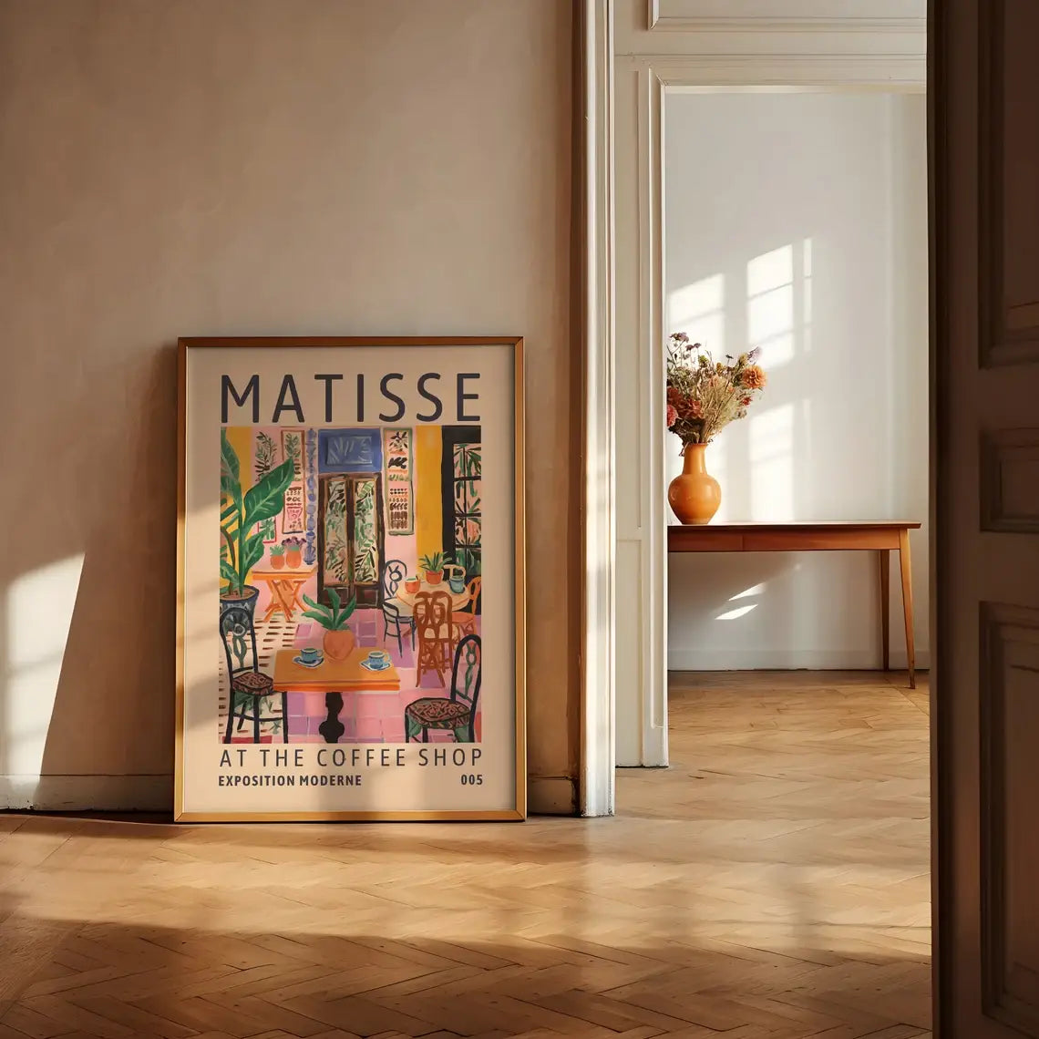A3 "Matisse At The Coffee Shop" Print