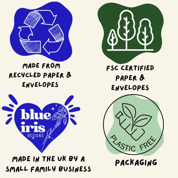 Welcome to the world little one A6 Card