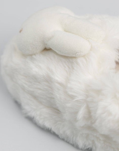 Miffy Girls White Character Face Mule Slippers