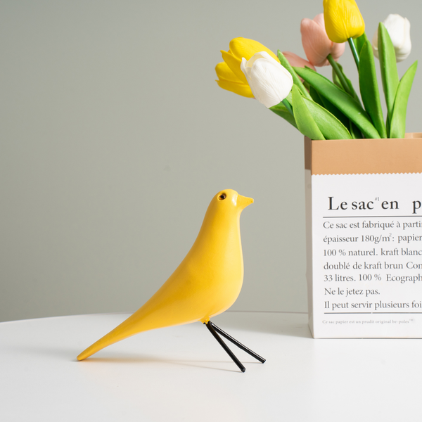 Wooden Modern Minimalist Bird Ornaments