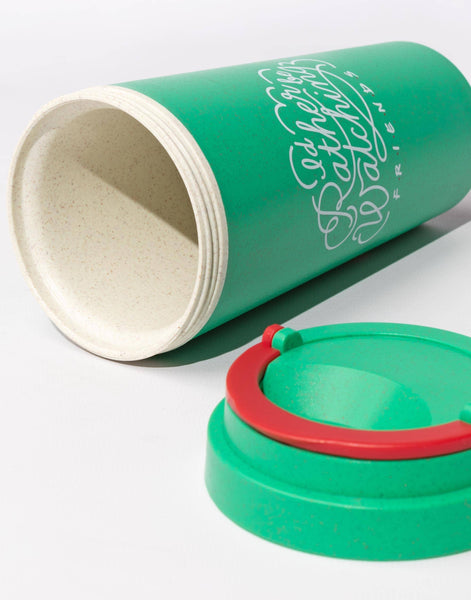 Friends Unisex Green Central Perk Logo Travel Mug (One Size)
