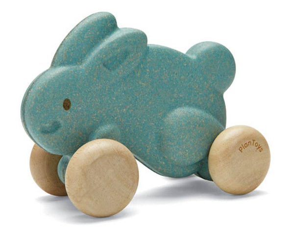 Plan Toys - Push Along Bunny Wooden Toy