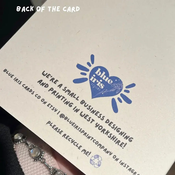 Welcome to the world little one A6 Card