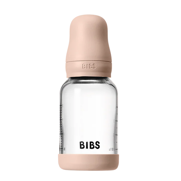 BIBS Glass Baby Bottle 120ml - Latex
