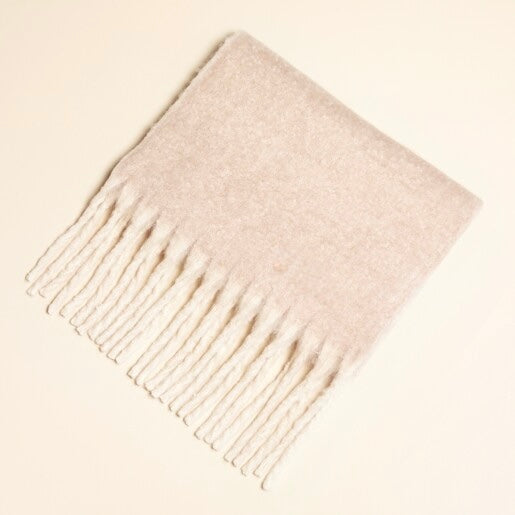 Beige Winter Scarf