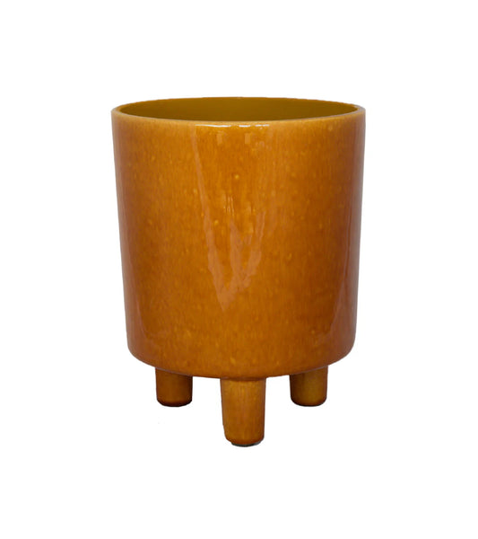 IvyLine Mustard Pisa Pot - 16cm