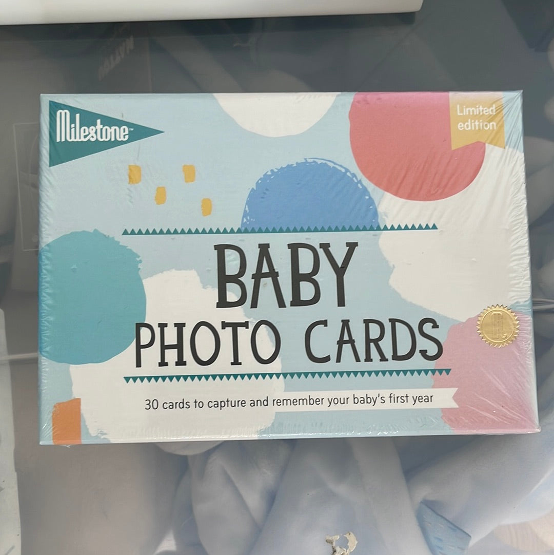 Milestone Baby Photo Cards