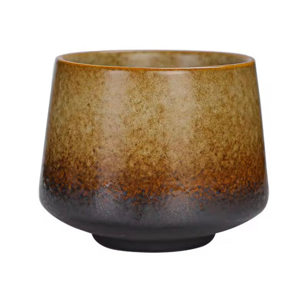 Retro ceramic 180ml coffee cup - speckled