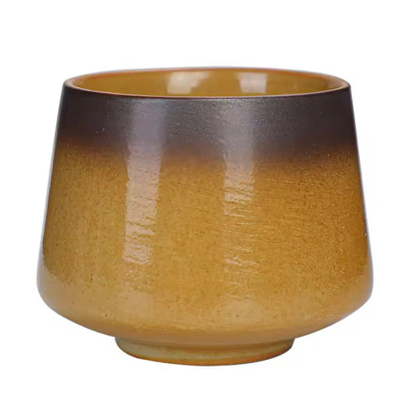Retro ceramic 180ml coffee cup - Honey