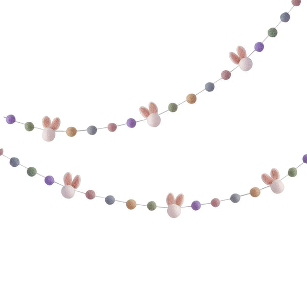 Easter Bunny & Pom Pom Garland