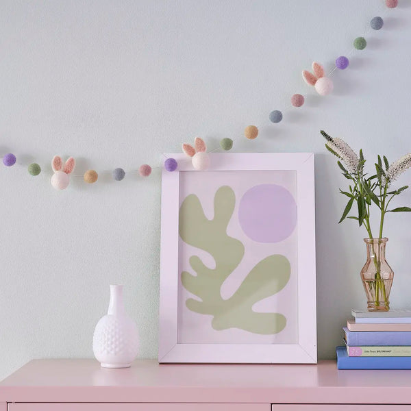 Easter Bunny & Pom Pom Garland