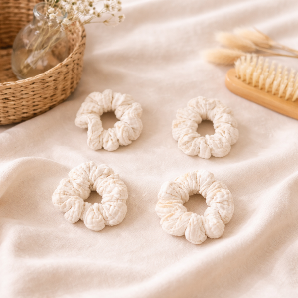 Fyra Organic Skinny Scrunchie