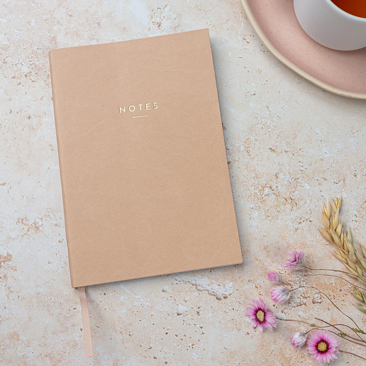 A5 Tan Notebook