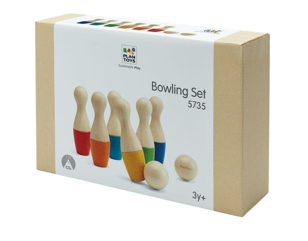 Plan Toys - Wooden Bowling Set
