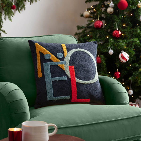 Noel tufted cushion 45cm