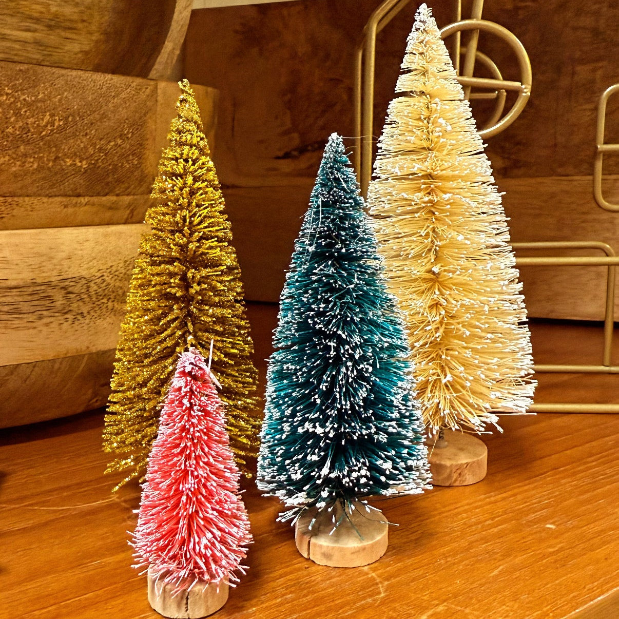 Mini Christmas trees - Various Colours and Sizes