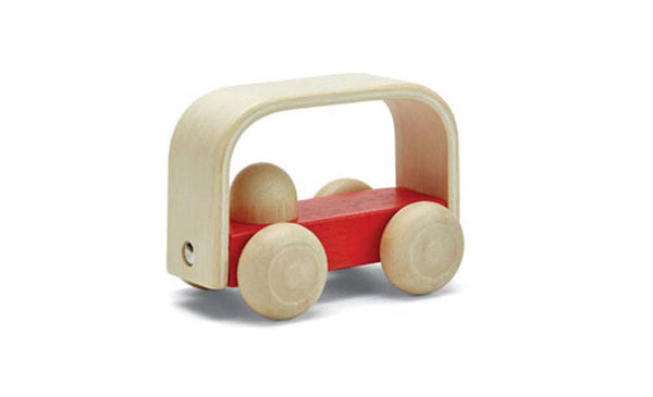 Plan Toys - Vroom Bus Wooden Toy
