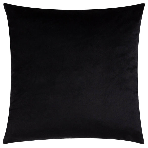 Raeya Art Deco Filled Cushion Peach/Black