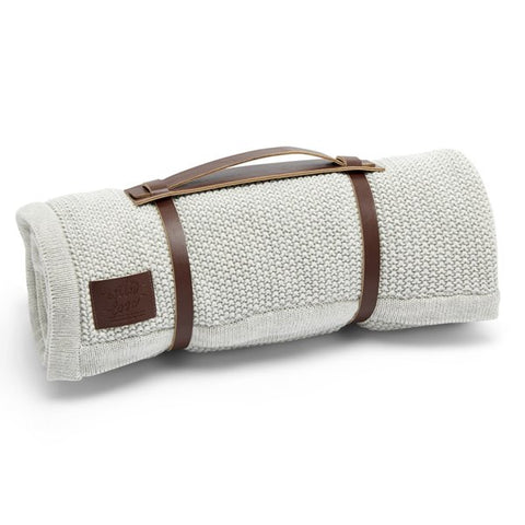 Organic Knitted Fleece Blanket