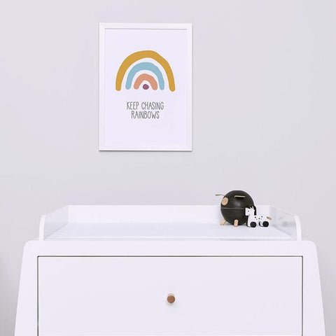 A3 "Keep Chasing Rainbows" Print